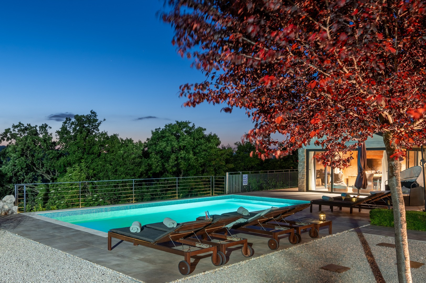 Villa Veselici - Complete privacy in nature, Villa Veselici – Ripenda, Labin, Istria, surrounded by nature with a pool and garden Ripenda Verbanci